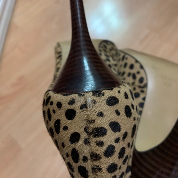 Nine West Barbe Cheetah Print Pumps - Picture 4 of 6